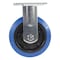 Vestil Elastic Rubber Rigid Caster 6 In. Diameter x 2 In. Width 770 Lb. Capacity Blue/Black CST-BB-6X2ER-R - alternate 5